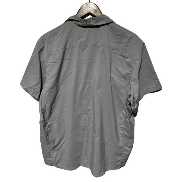 Mountain Hard Wear Gray Button Front Shirt Size XL - Picture 3 of 6
